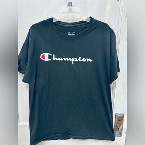 Champion T-Shirt Black